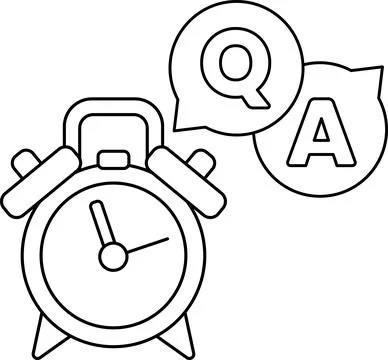 A clock with the hands on the number 3 and the number 9 Illustrazione stock