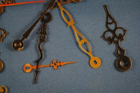 Clock Hands Foto stock