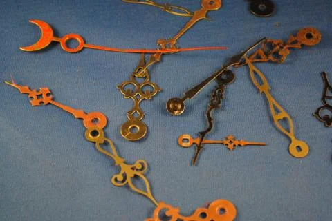 Clock Hands Foto stock