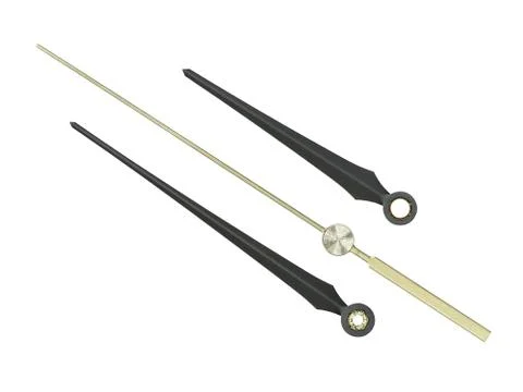 Clock hands Stock Photos