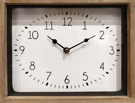 Clock with hands Stock Photos