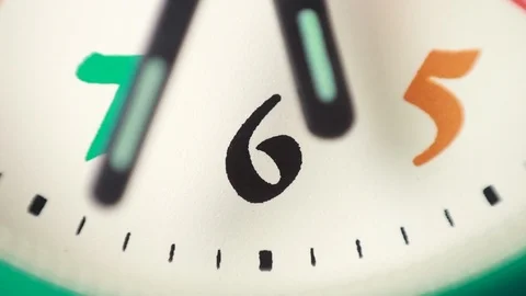 Clock hands ticking. Extreme close up 스톡 동영상 87546029