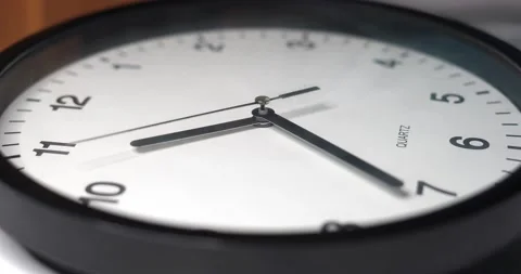 Clock hands with time lapse 10 min 스톡 동영상 169543318