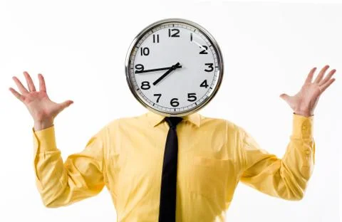 Clock head Stock Photos
