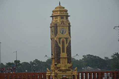 Clock house Foto stock