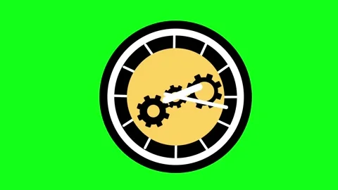 Clock icon 21 Stock Footage 273587503