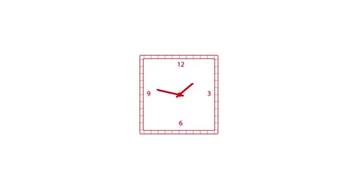 Clock icon. 4k Animation Stock Footage 306029509