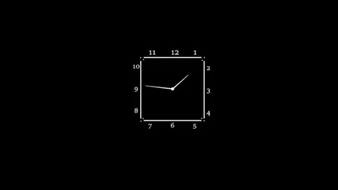 Clock icon. 4k Animation Stock Footage 306029677