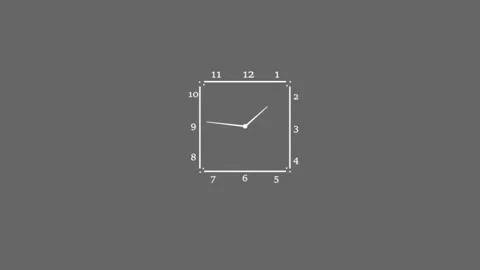 Clock icon. 4k Animation Stock Footage 306029678
