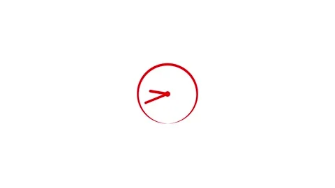 Clock icon animation on background .time concept 動画素材 260115172