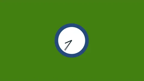 Clock icon animation Stock Footage 172247305