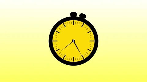 Clock icon Countdown 24 Hour Day Fast Speed. Clock time rotation 360 UHD 3d.. Stock Footage 332700536