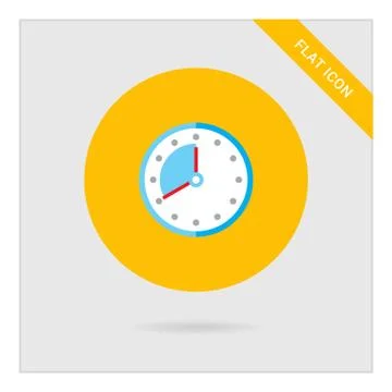 Clock icon Stock Illustration