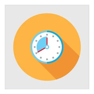 Clock icon Stock-Illustration