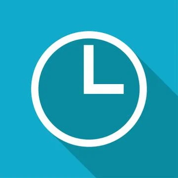 Clock icon Stock Illustration