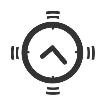 Clock Icon Illustrazione stock