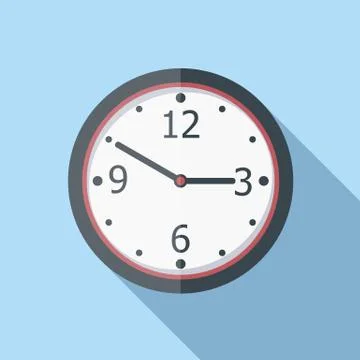 Clock Icon Stock Illustration