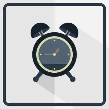 Clock icon Stock Illustration