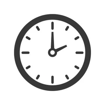 Clock  icon. Time design. vector graphic Stock Illustration