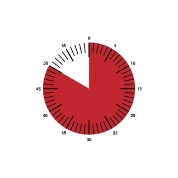 Clock icon, vector alarm icon, timer symbol Stock Illustration