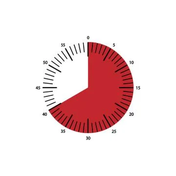 Clock icon, vector alarm icon, timer symbol Stock Illustration