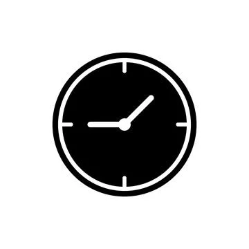 Clock icon vector design templates Stock Illustration
