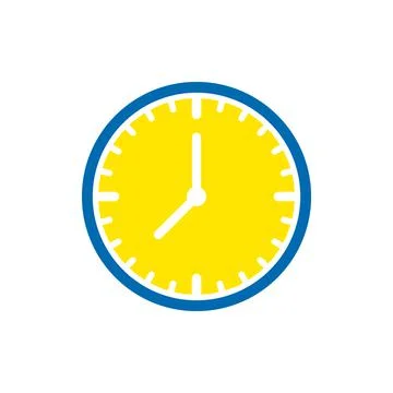 Clock icon vector design templates Stock Illustration