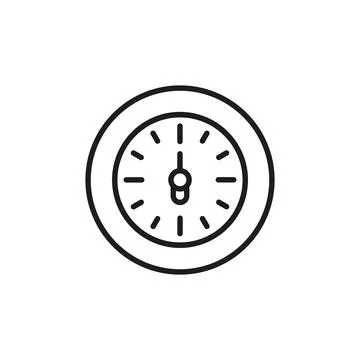 Clock icon vector design templates simple and modern Stock Illustration