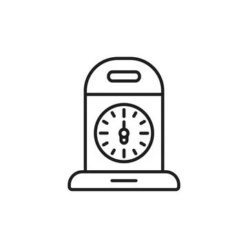 Clock icon vector design templates simple and modern Stock Illustration