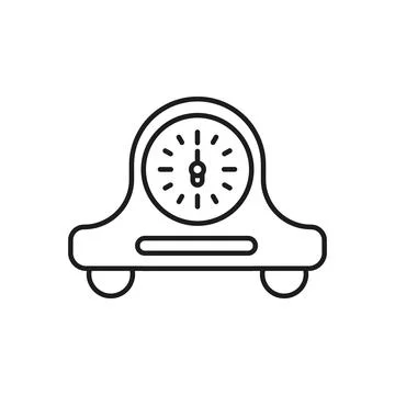 Clock icon vector design templates simple and modern Stock Illustration
