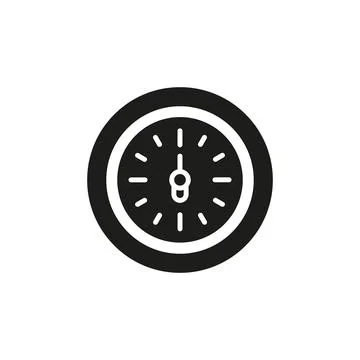 Clock icon vector design templates simple and modern Stock Illustration