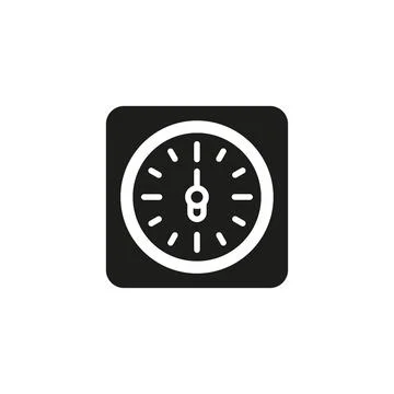 Clock icon vector design templates simple and modern Stock Illustration