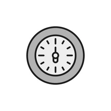 Clock icon vector design templates simple and modern Stock Illustration