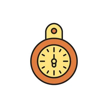 Clock icon vector design templates simple and modern Stock Illustration