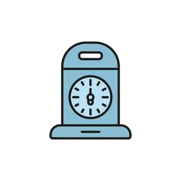 Clock icon vector design templates simple and modern Stock Illustration