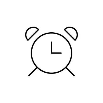 Clock icon vector. Time icon vector. watch icon symbol Stock Illustration