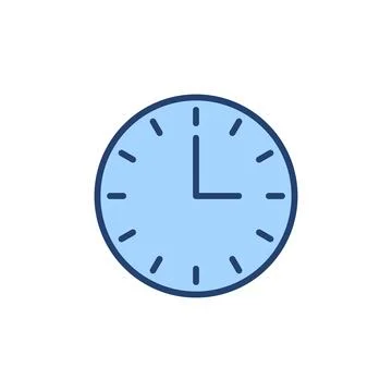 Clock icon vector. Time sign and symbol. watch icon Stock Illustration