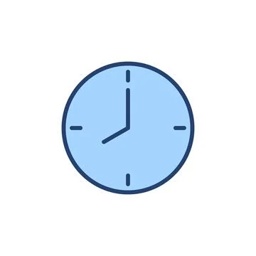 Clock icon vector. Time sign and symbol. watch icon Stock Illustration
