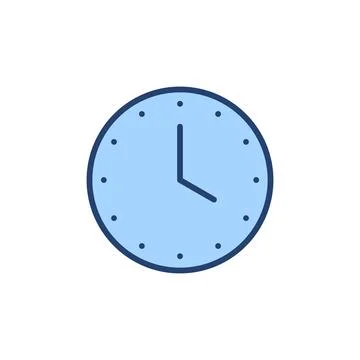Clock icon vector. Time sign and symbol. watch icon Stock Illustration