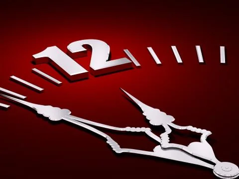 Clock Stock Illustration