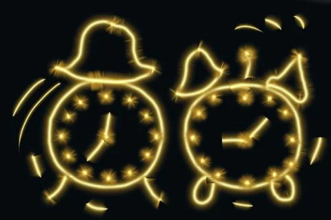 Clock Ilustração Stock