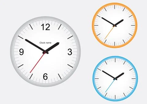 Clock Stock Illustration