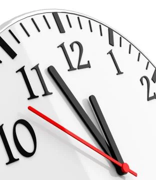 The clock Stock Illustration