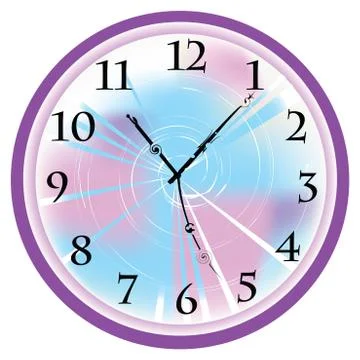 Clock Stock Illustration