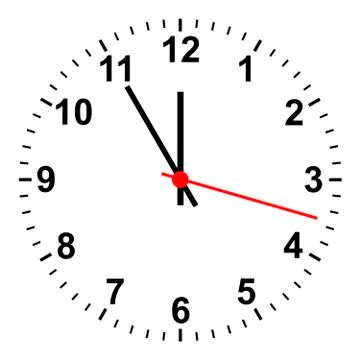 Clock Illustrazione stock