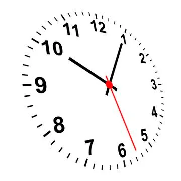 Clock Stock Illustration