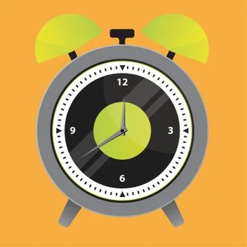 Clock Stock Illustration