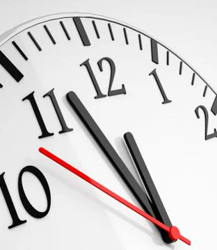 The clock Stock Illustration