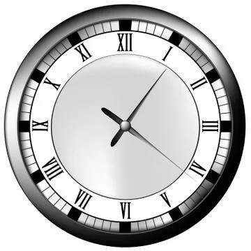 Clock Stock Illustration