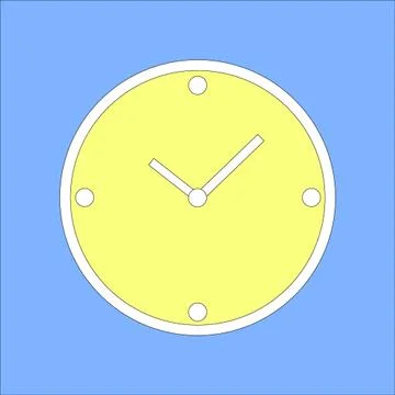 Clock Stock Illustration